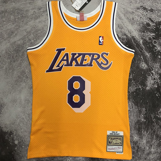 Camiseta NBA retro Los Angeles Lakers – BRYANT #8 – Retro · amarilla · 2023 - vista 1