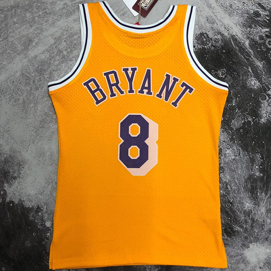 Camiseta NBA retro Los Angeles Lakers – BRYANT #8 – Retro · amarilla · 2023 - vista 2