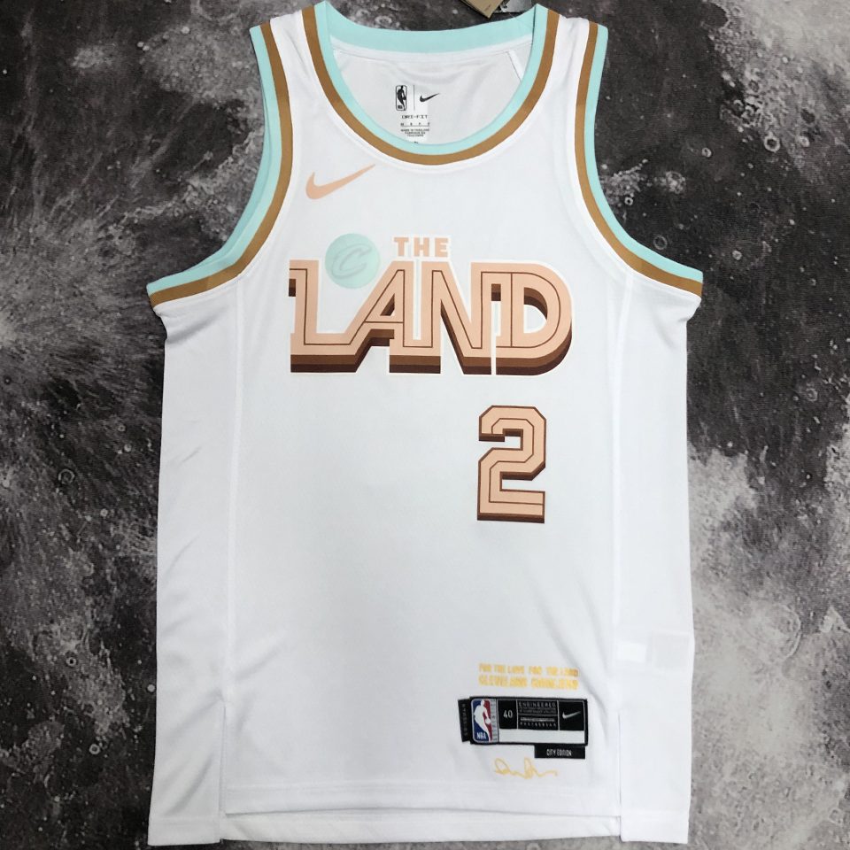 Camiseta NBA Cleveland Cavaliers – IRVING #2 – City Edition · blanca - vista 1