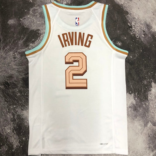 Camiseta NBA Cleveland Cavaliers – IRVING #2 – City Edition · blanca - vista 2