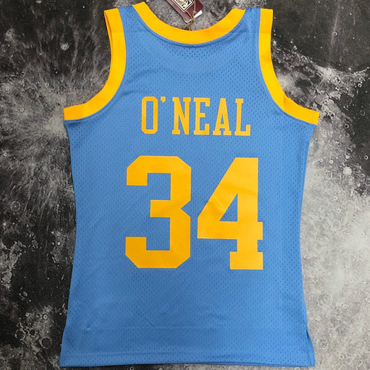 Camiseta NBA retro Los Angeles Lakers – ONEAL #34 – Retro · azul · 2001/02 - vista 2