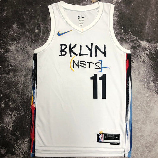 Camiseta NBA Brooklyn Nets – IRVING #11 – City Edition · blanca - vista 1
