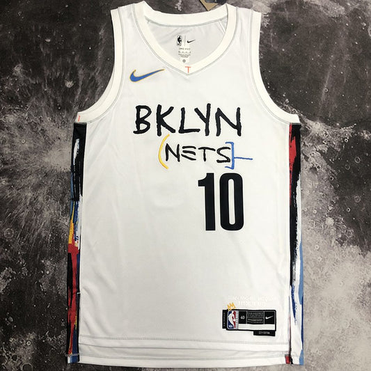 Camiseta NBA Brooklyn Nets – SIMMONS #10 – City Edition · blanca - vista 1