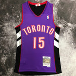 Camiseta NBA retro Toronto Raptors – CARTER #15 – Retro · negra · 1999/00 - vista 1