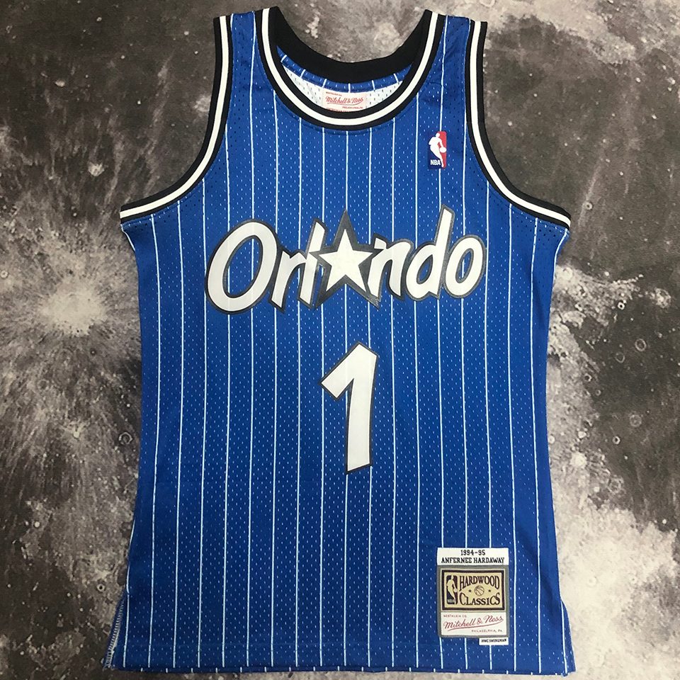Camiseta NBA retro Orlando Magic – HARDAWAY #1 – Retro · azul · 1994-95 - vista 1