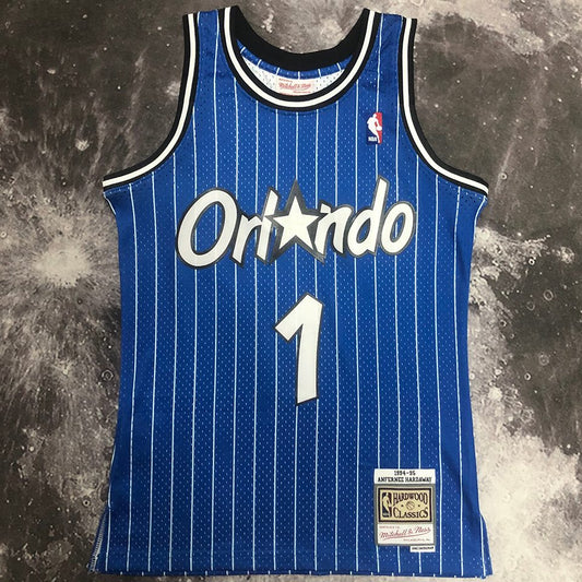 Camiseta NBA retro Orlando Magic – HARDAWAY #1 – Retro · azul · 1994-95 - vista 1
