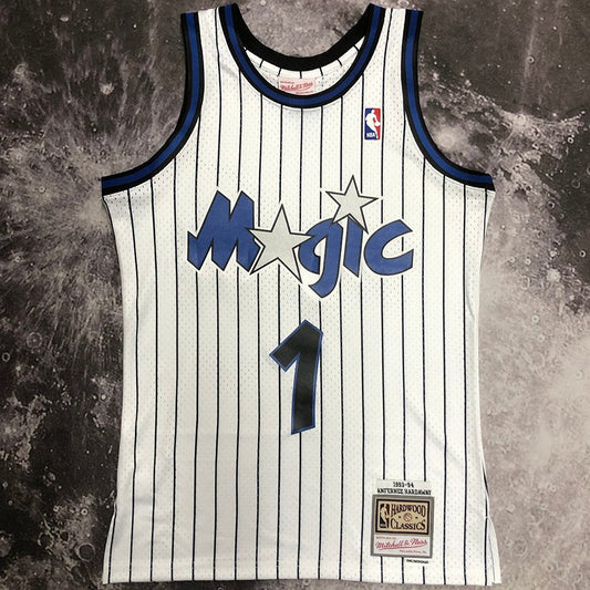 Camiseta NBA retro Orlando Magic – HARDAWAY #1 – Retro · blanca · 1993-94 - vista 1