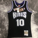 Camiseta NBA retro Sacramento Kings – BIBBY #10 – Retro · negra · 2001/02 - vista 1