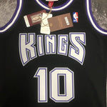 Camiseta NBA retro Sacramento Kings – BIBBY #10 – Retro · negra · 2001/02 - vista 2
