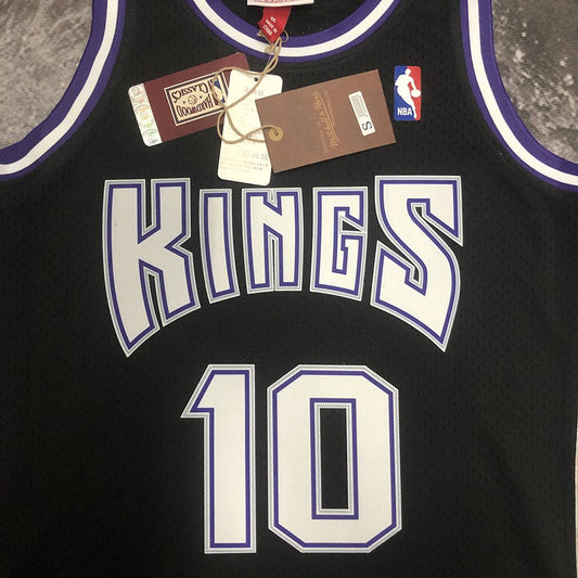 Camiseta NBA retro Sacramento Kings – BIBBY #10 – Retro · negra · 2001/02 - vista 2