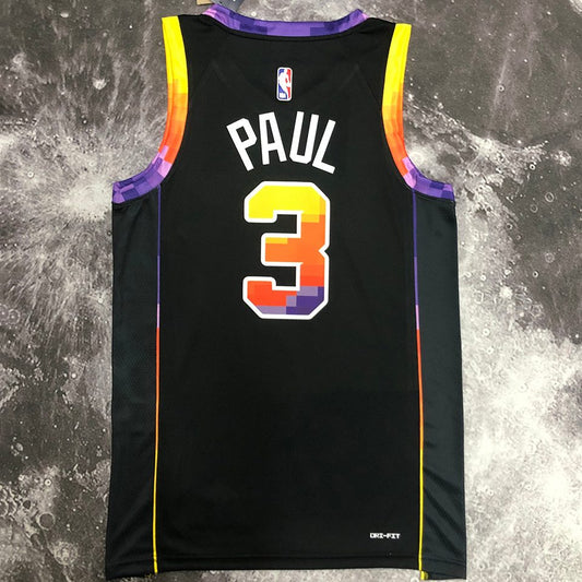 Camiseta NBA Phoenix Suns – PAUL #3 – negra - vista 2