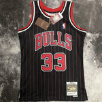 Camiseta NBA retro Chicago Bulls – PIPPEN #33 – Retro · negra · 1997/98 - vista 1