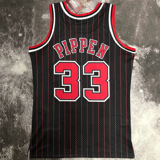 Camiseta NBA retro Chicago Bulls – PIPPEN #33 – Retro · negra · 1997/98 - vista 2