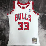 Camiseta NBA retro Chicago Bulls – PIPPEN #33 – Retro · blanca · 1997/98 - vista 1