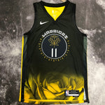 Camiseta NBA Golden State Warriors – THOMPSON #11 – City Edition · negra - vista 1