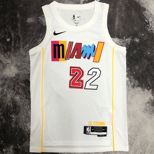 Camiseta NBA Miami Heat – BUTLER #22 – blanca - vista 1