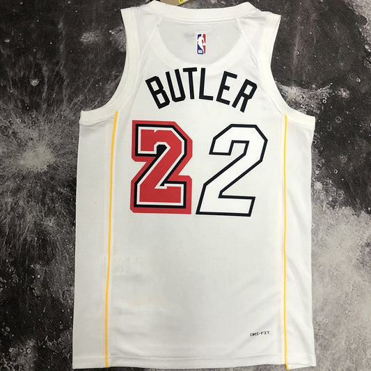 Camiseta NBA Miami Heat – BUTLER #22 – blanca - vista 2