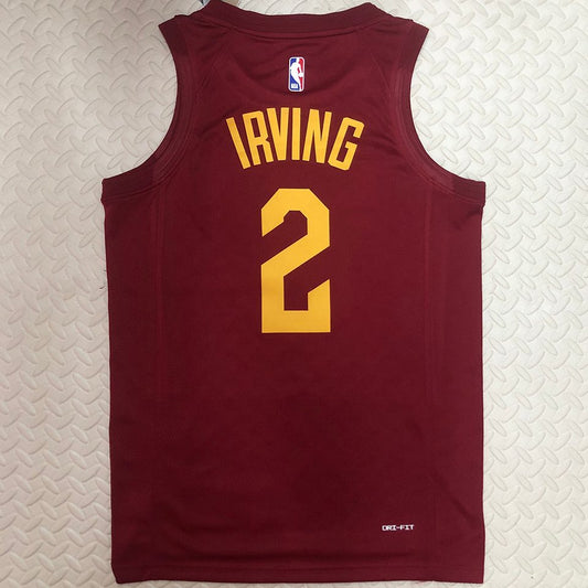 Camiseta NBA Cleveland Cavaliers – IRVING #2 – roja - vista 2