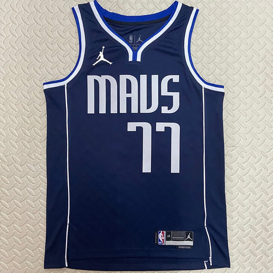Camiseta NBA Dallas Mavericks – DONCIC #77 – azul - vista 1