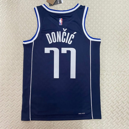 Camiseta NBA Dallas Mavericks – DONCIC #77 – azul - vista 2