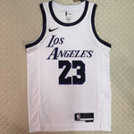 Camiseta NBA Los Angeles Lakers – JAMES #23 – City Edition · blanca - vista 1