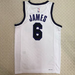Camiseta NBA Los Angeles Lakers – JAMES #6 – City Edition · blanca - vista 2