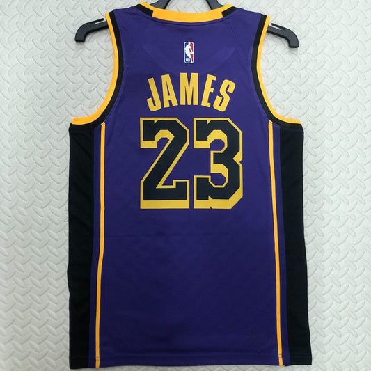 Camiseta NBA Los Angeles Lakers – JAMES #23 – azul - vista 2