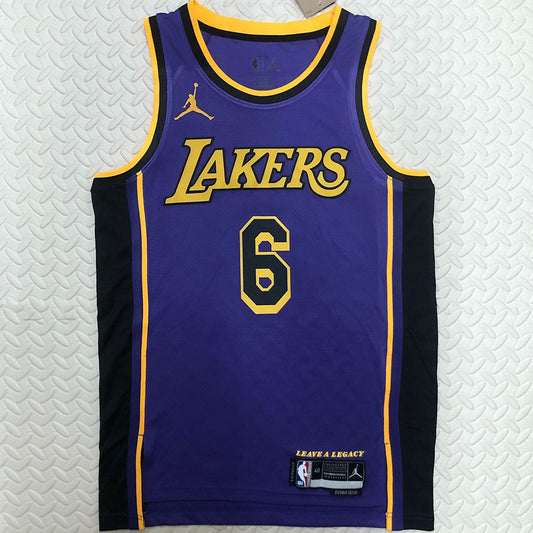 Camiseta NBA Los Angeles Lakers – JAMES #6 – azul - vista 1