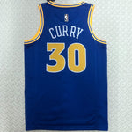 Camiseta NBA retro Golden State Warriors – CURRY #30 – Retro · azul · 2022/23 - vista 2