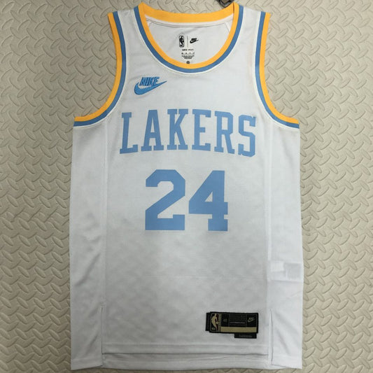 Camiseta NBA retro Los Angeles Lakers – BRYANT #24 – Retro · blanca · 2022/23 - vista 1