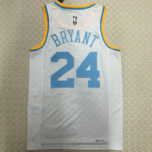 Camiseta NBA retro Los Angeles Lakers – BRYANT #24 – Retro · blanca · 2022/23 - vista 2