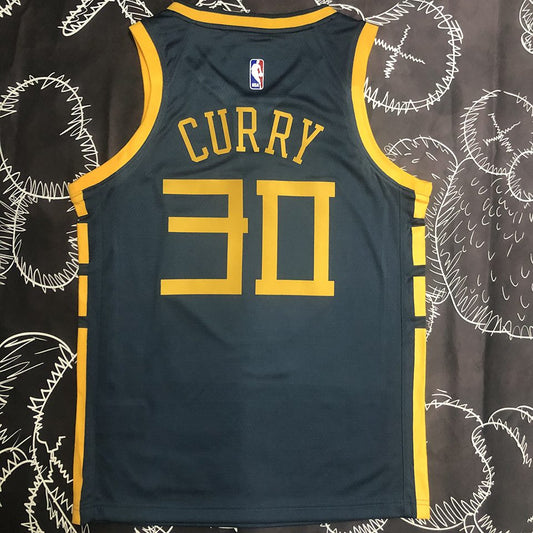 Camiseta NBA Golden State Warriors – CURRY #30 – negra - vista 2