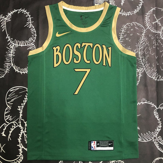 Camiseta NBA Boston Celtics – BROWN #7 – City Edition · verde - vista 1