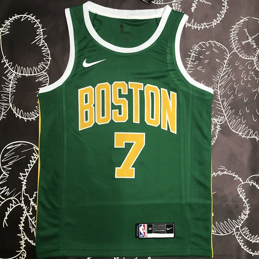Camiseta NBA Boston Celtics – BROWN #7 – verde - vista 1