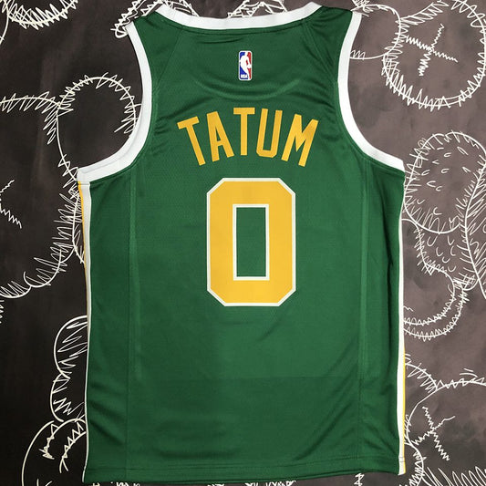 Camiseta NBA Boston Celtics – TATUM #0 – verde - vista 2