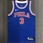Camiseta NBA retro Philadelphia 76ers – IVERSON #3 – Retro · azul - vista 1