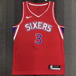 Camiseta NBA retro Philadelphia 76ers – IVERSON #3 – Retro · roja - vista 1