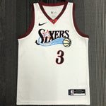Camiseta NBA retro Philadelphia 76ers – IVERSON #3 – Retro · blanca - vista 1