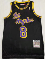 Camiseta NBA retro Los Angeles Lakers – B #8 – Retro · negra · 1996/97 - vista 1