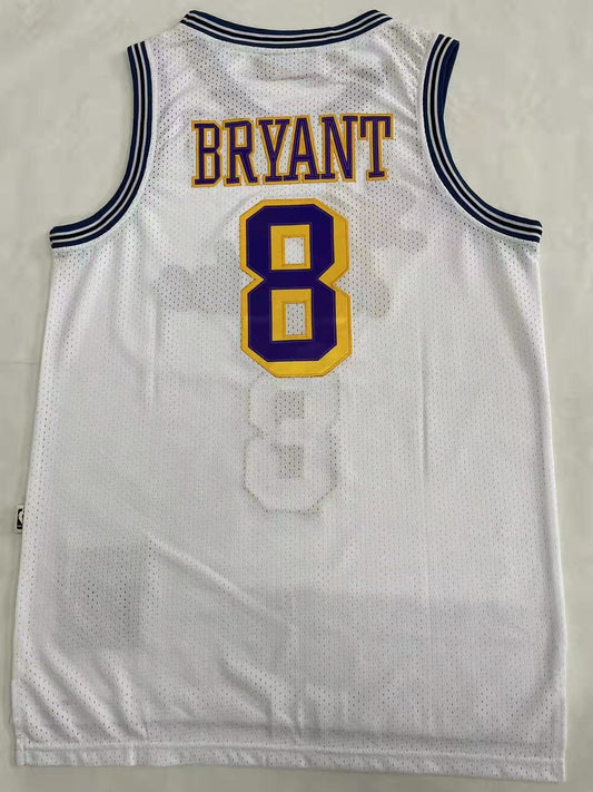 Camiseta NBA retro Los Angeles Lakers – B #8 – Retro · blanca · 1996/97 - vista 2