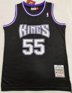 Camiseta NBA retro Sacramento Kings – WILLIAMS #55 – Retro · negra · 1998/99 - vista 1