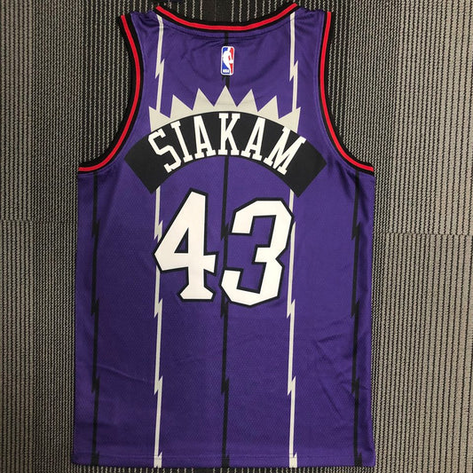 Camiseta NBA retro Toronto Raptors – SIAKAM #43 – Retro · morada - vista 2