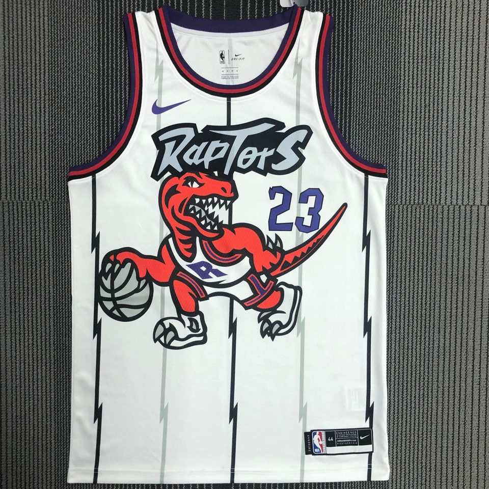 Camiseta NBA retro Toronto Raptors – VANVLEET #23 – Retro · blanca - vista 1