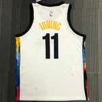 Camiseta NBA Brooklyn Nets – IRVING #11 – City Edition · blanca · 2021 - vista 2