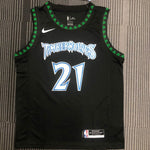 Camiseta NBA retro Minnesota Timberwolves – GARNETT #21 – Retro · negra · 2018 - vista 1