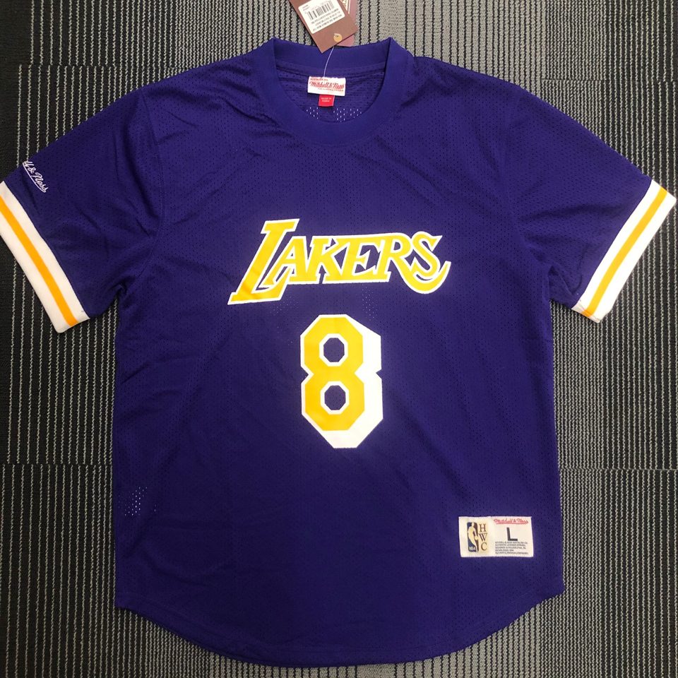Camiseta NBA retro Los Angeles Lakers – BRYANT #8 – Retro · morada - vista 1