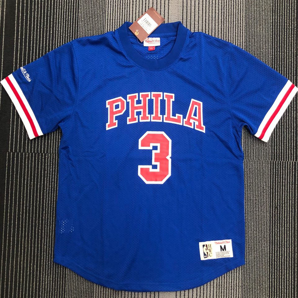Camiseta NBA retro Philadelphia 76ers – IVERSON #3 – Retro · negra - vista 1