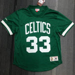 Camiseta NBA retro Boston Celtics – BIRD #33 – Retro · verde - vista 1