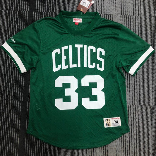 Camiseta NBA retro Boston Celtics – BIRD #33 – Retro · verde - vista 1