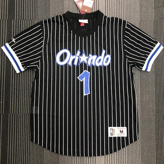 Camiseta NBA retro Orlando Magic – GRADY #1 – Retro · negra - vista 1
